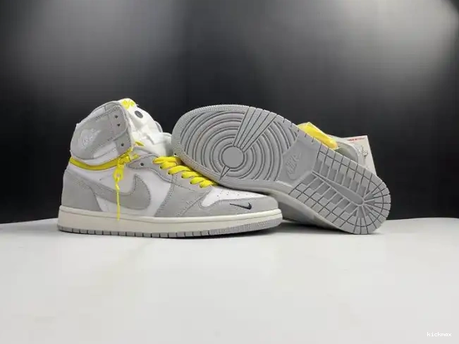 Cheap MAX Smoke Jordan Switch Light Air 1 High CW6576-100 0608